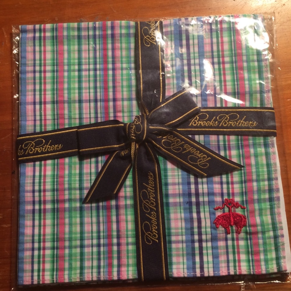 NIB Brooks Brothers Pocket Square